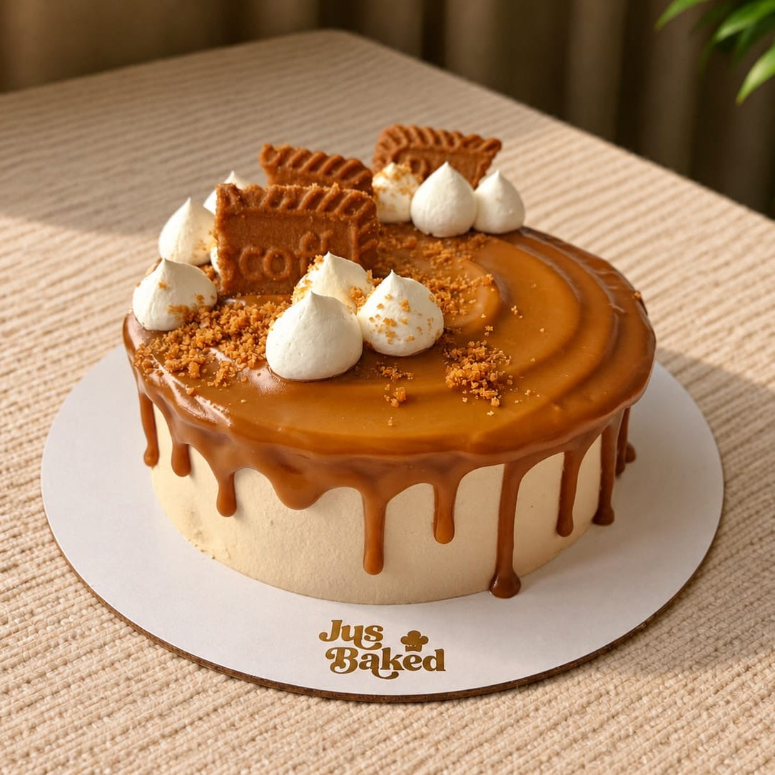 Vanilla Biscoff Cake