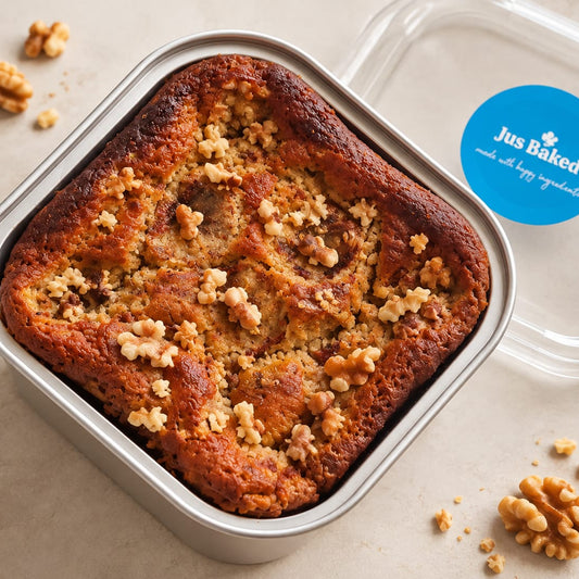 Jowar Banana Walnut Cake