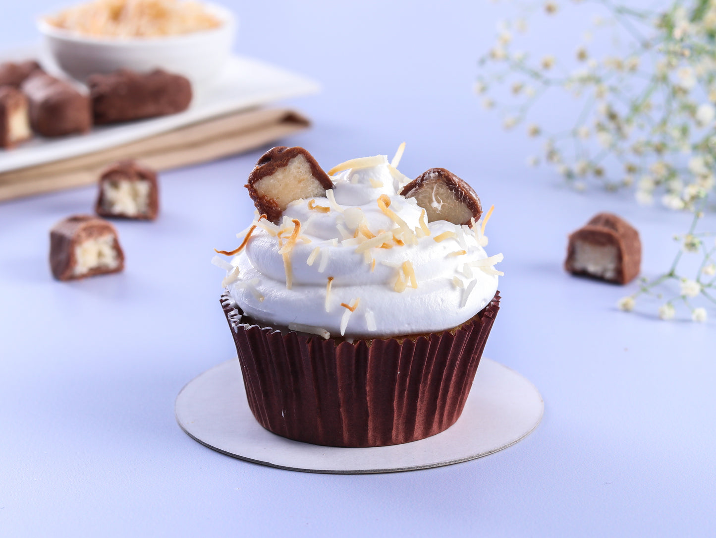 Coconut Bounty Cupcake