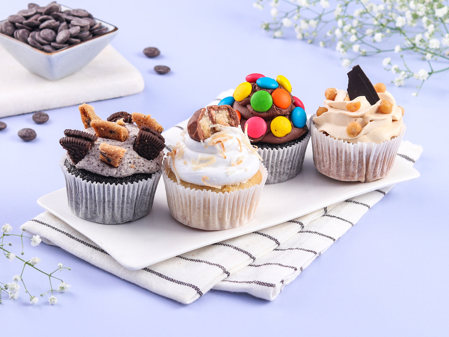 Indulgence [Box of 4 Cupcakes]