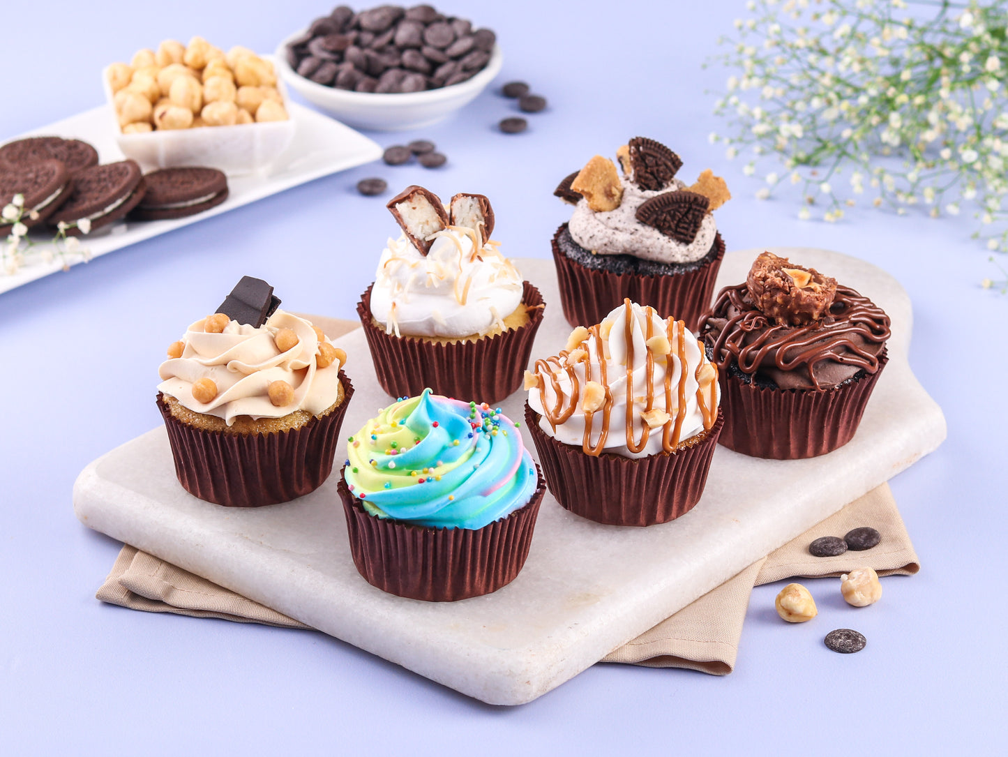 Indulgence [Box of 6 Cupcakes]