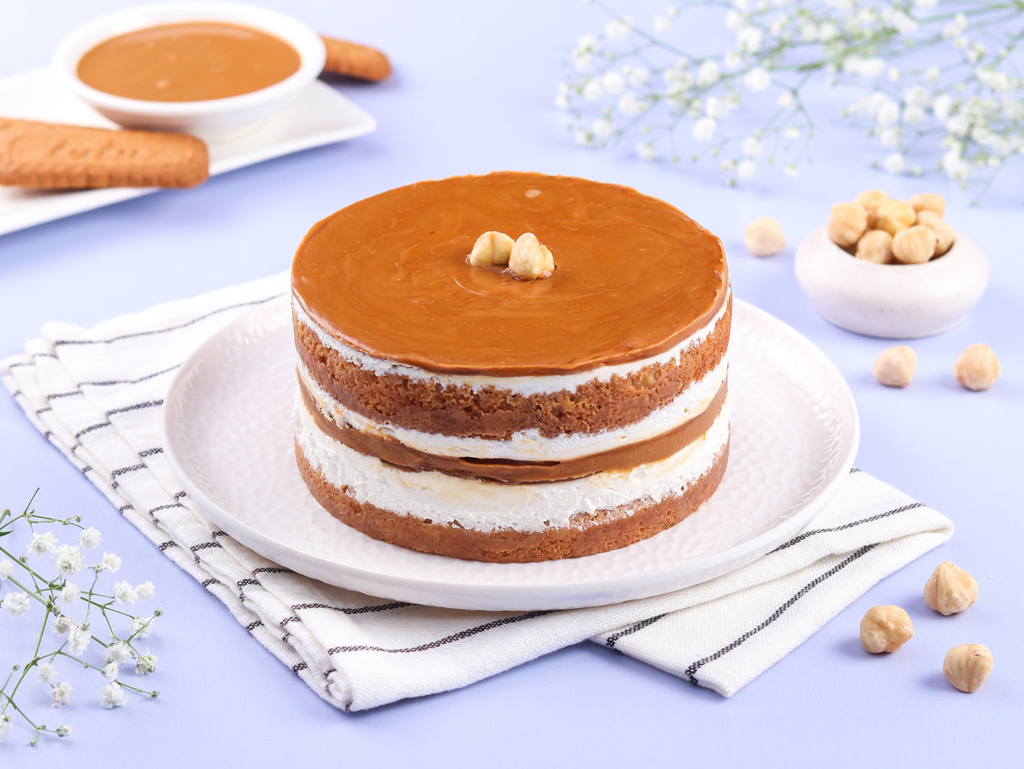 Vanilla Biscoff Cake